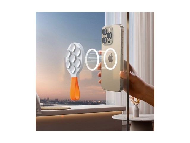 [아이폰15 맥세이프 흡착패드] 인기 폭발 에어그립 조이룸 흡착 실리콘 맥세이프 스마트폰 거치대 석션 뽁뽁이 거울 유리 자석 마그넷 스탠드