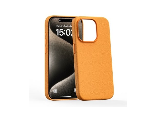 [아이폰15프로맥스 애플카드지갑토프] 착용하면 멋진 베이스어스 강력자력 맥세이프 지문방지 가죽 케이스